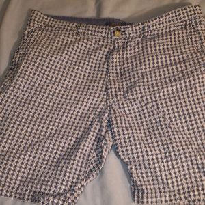 Checkered style shorts
